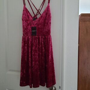 Strappy adjustable Forever 21 dress size Large new with tags